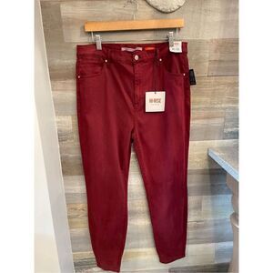 Celebrity pink the spice NWT juniors 15 burgundy stretch pants